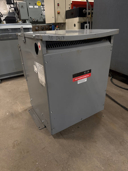 225 KVA Rex Power Magnetics transformer – 480V to 380V, 3-phase, auto, 420 lbs – Stan Canada