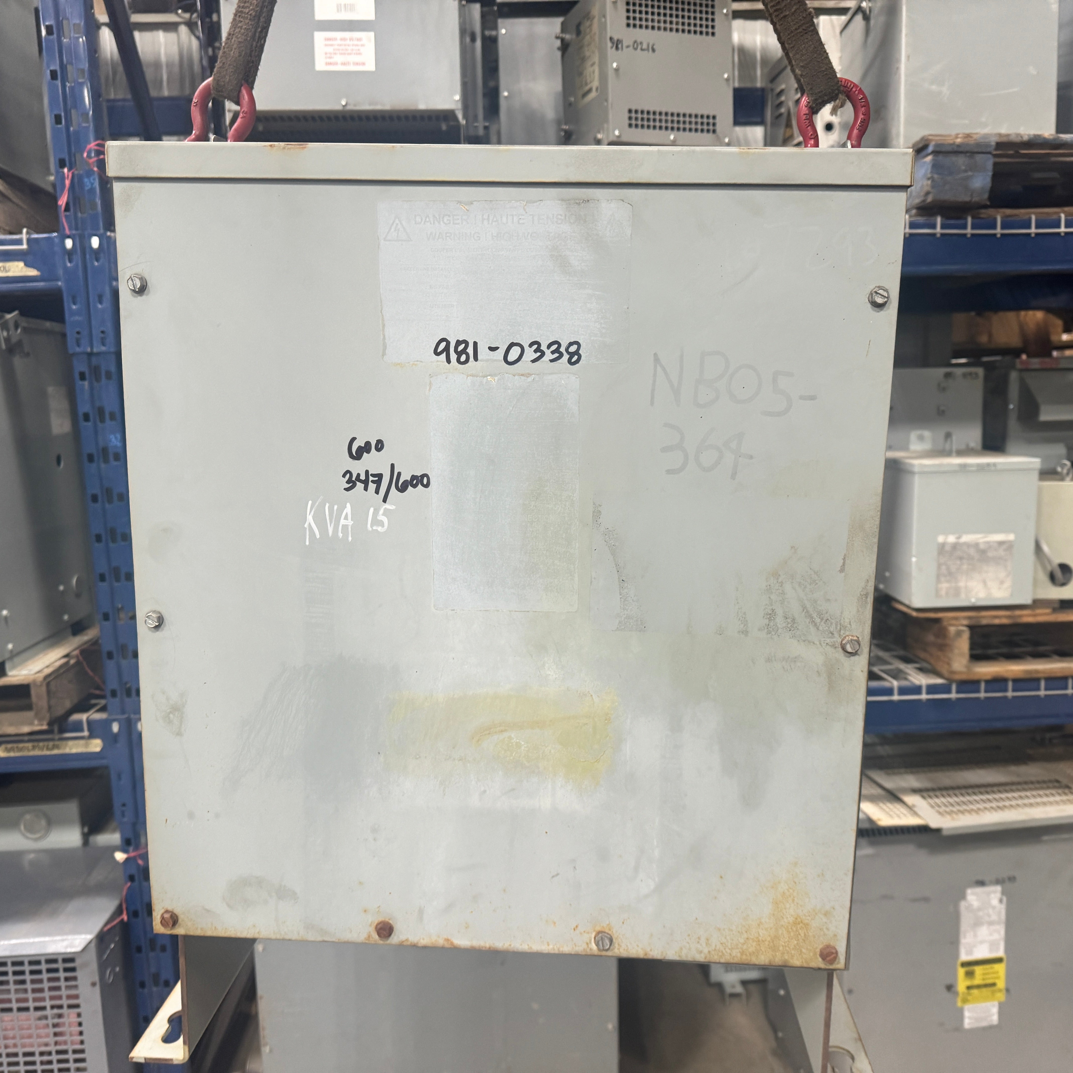 15 KVA 600V to 600/347 Isolation Transformer