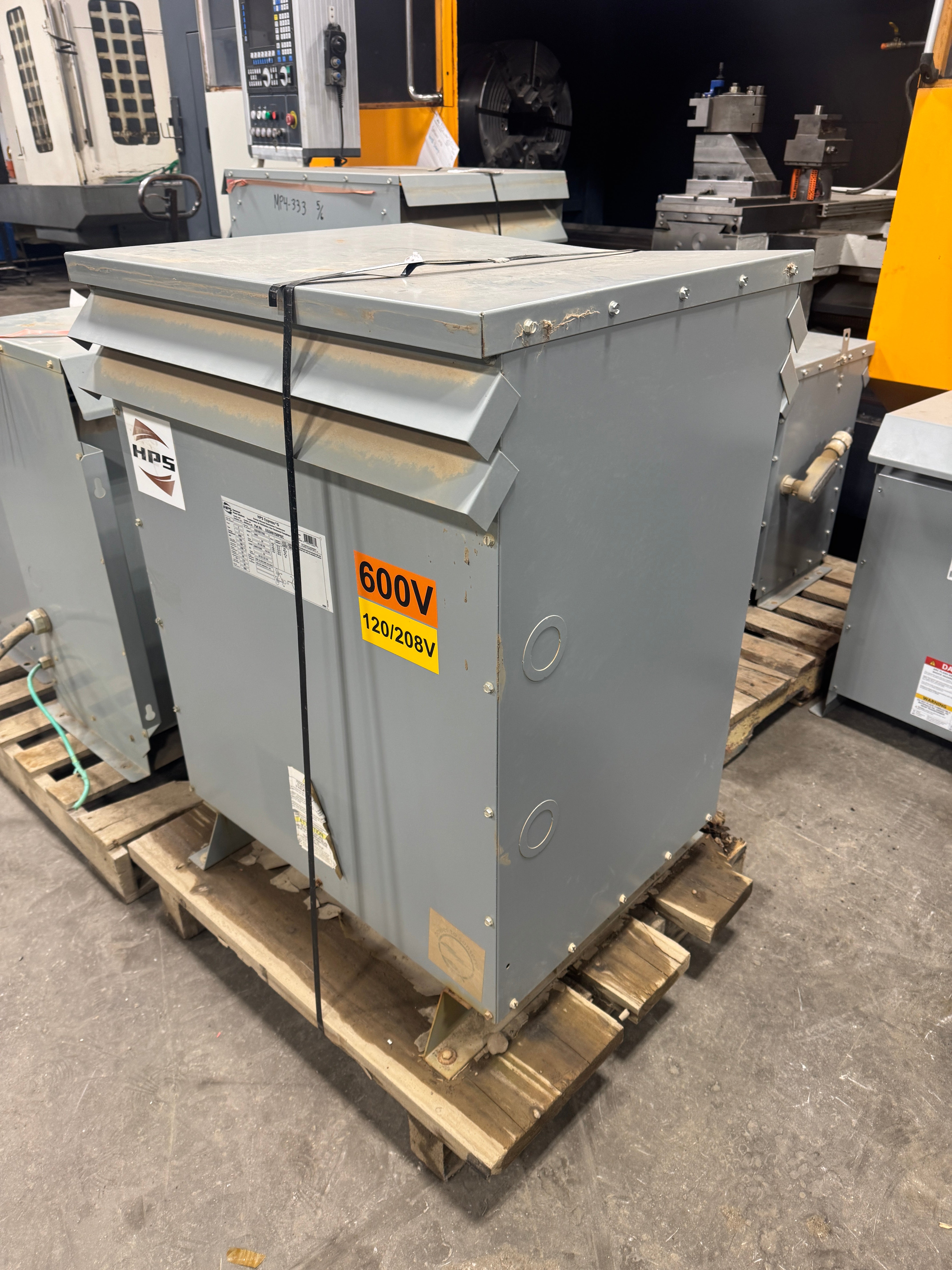 150 KVA 600V to 208Y/120V Isolation Transformer – Stan Canada
