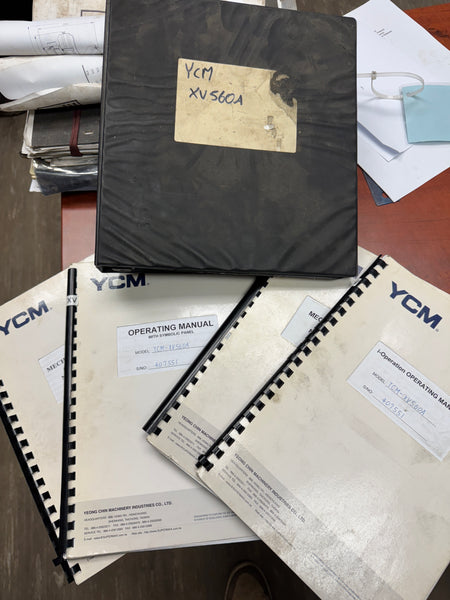 YCM FV560A CNC vertical milling machine with BT40 spindle and FANUC control – Stan Canada