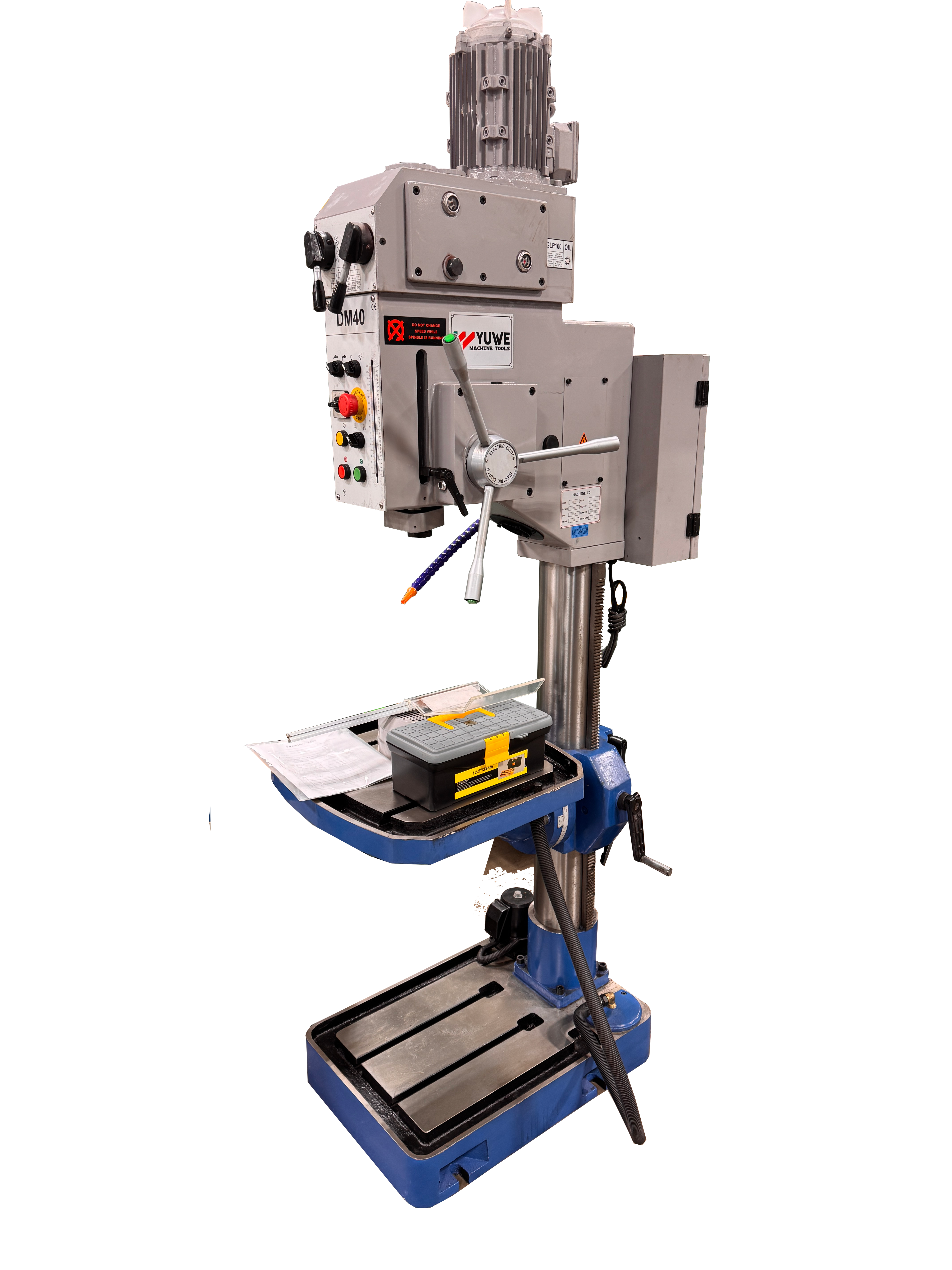 YUWE DM40 Gear Head Drilling Machine – 40mm Capacity, ETL Approved