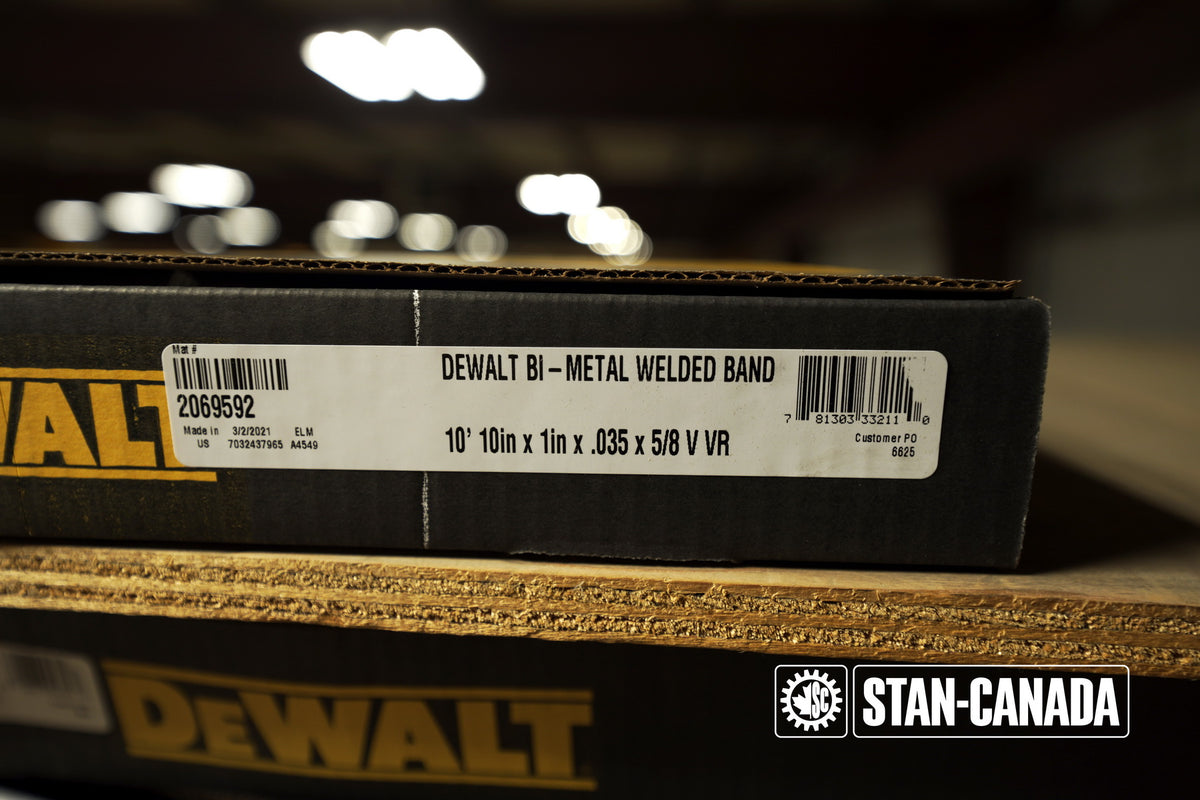 DeWalt Bandsaw Blades - 10ft - Stan Canada