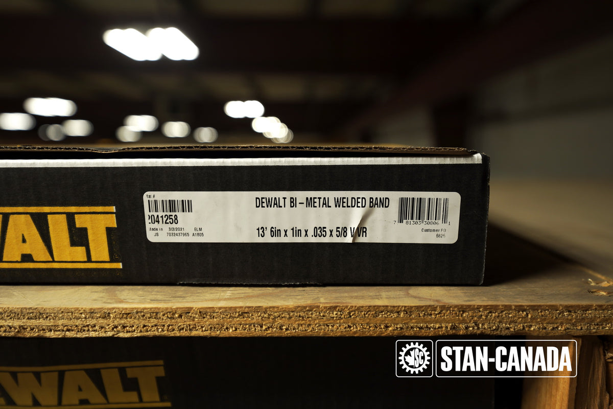 DeWalt Bandsaw Blades - 13ft - Stan Canada