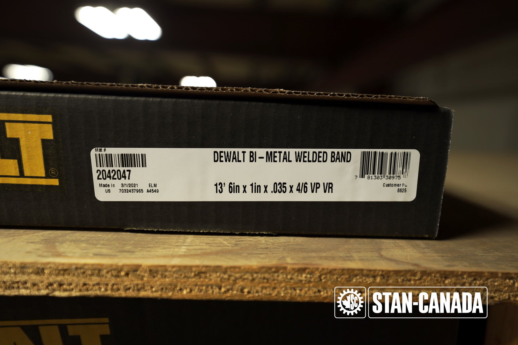 DeWalt Bandsaw Blades - 13ft - Stan Canada