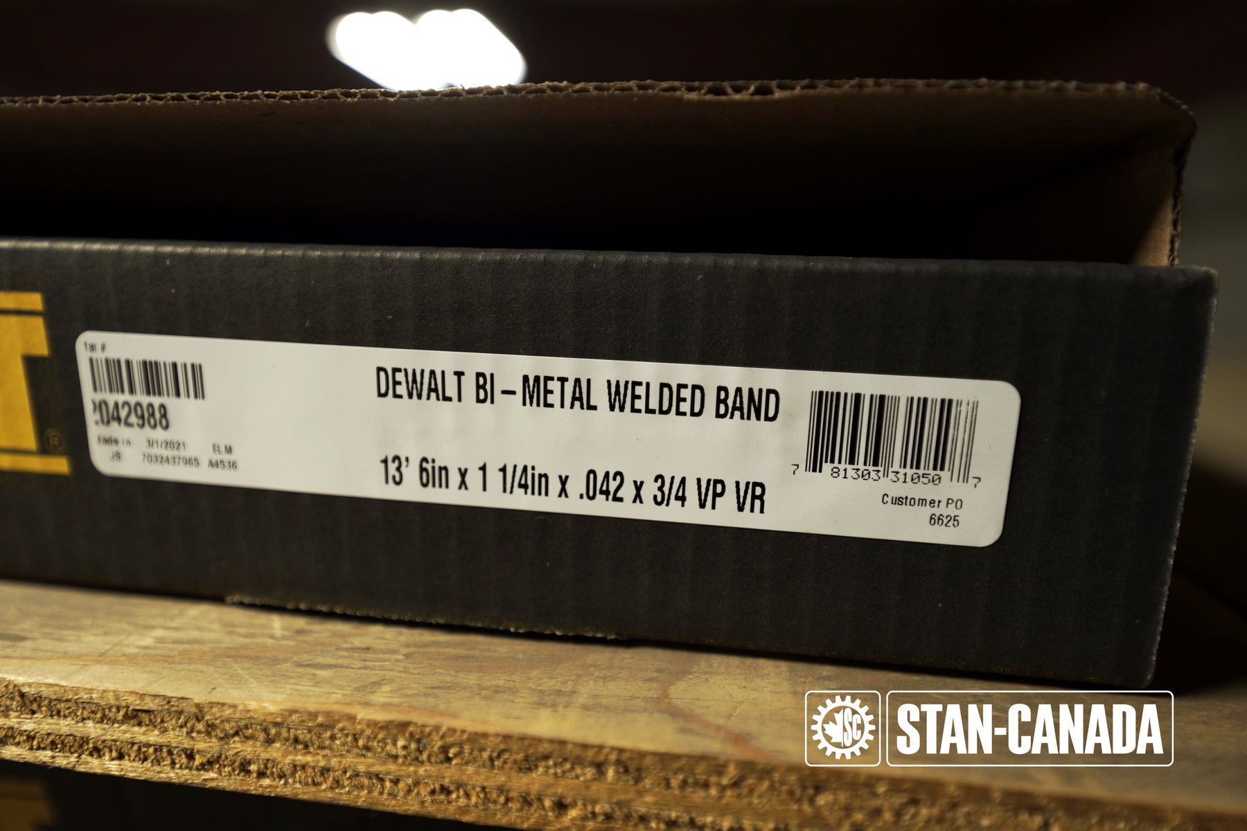 DeWalt Bandsaw Blades - 13ft - Stan Canada