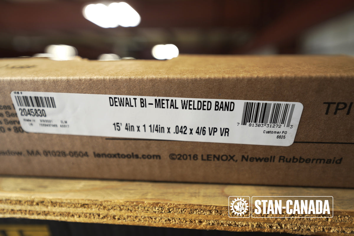 DeWalt Bandsaw Blades - 15ft - Stan Canada
