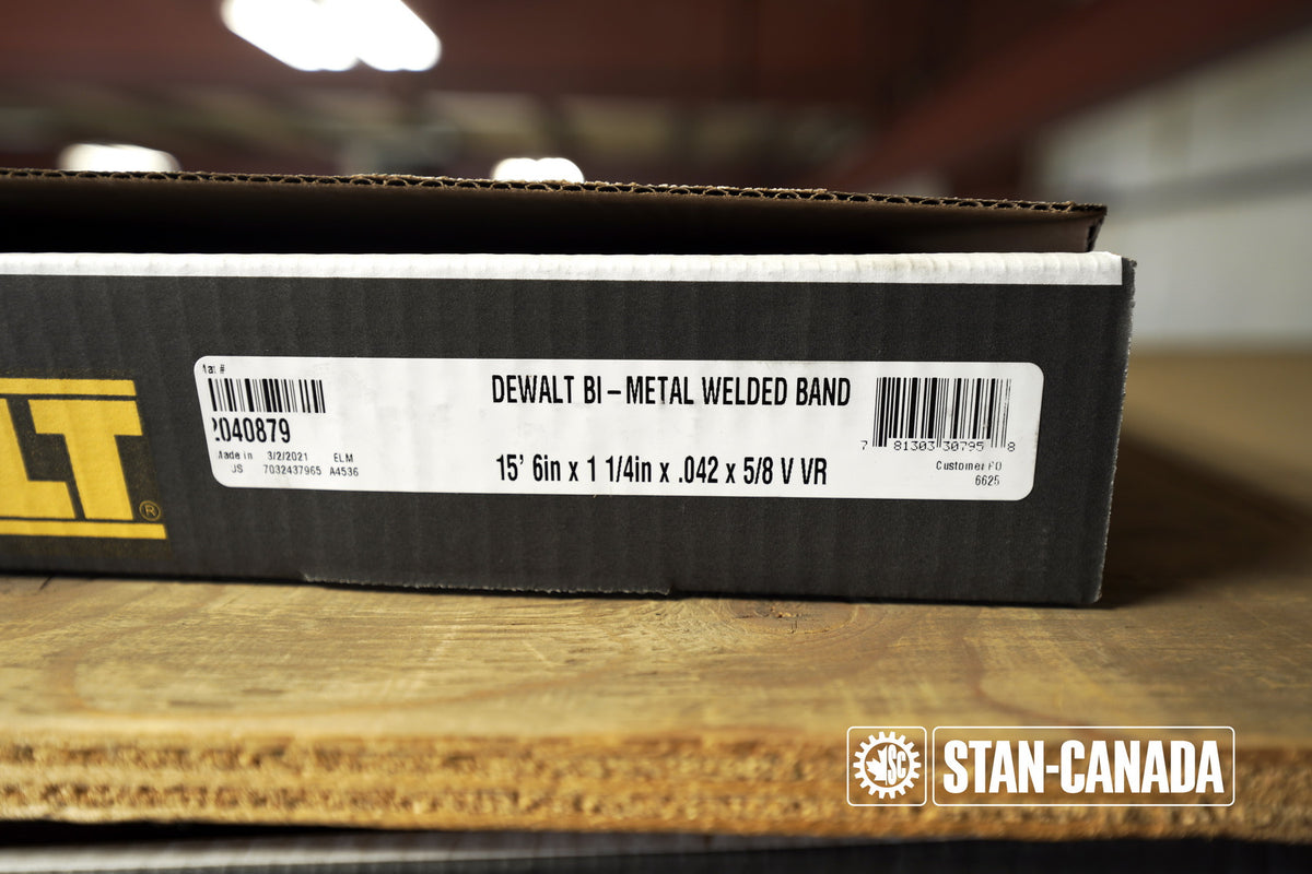 DeWalt Bandsaw Blades - 15ft - Stan Canada