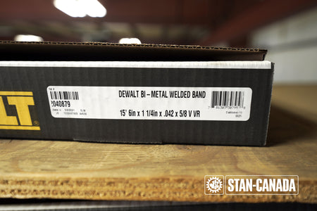 DeWalt Bandsaw Blades - 15ft - Stan Canada
