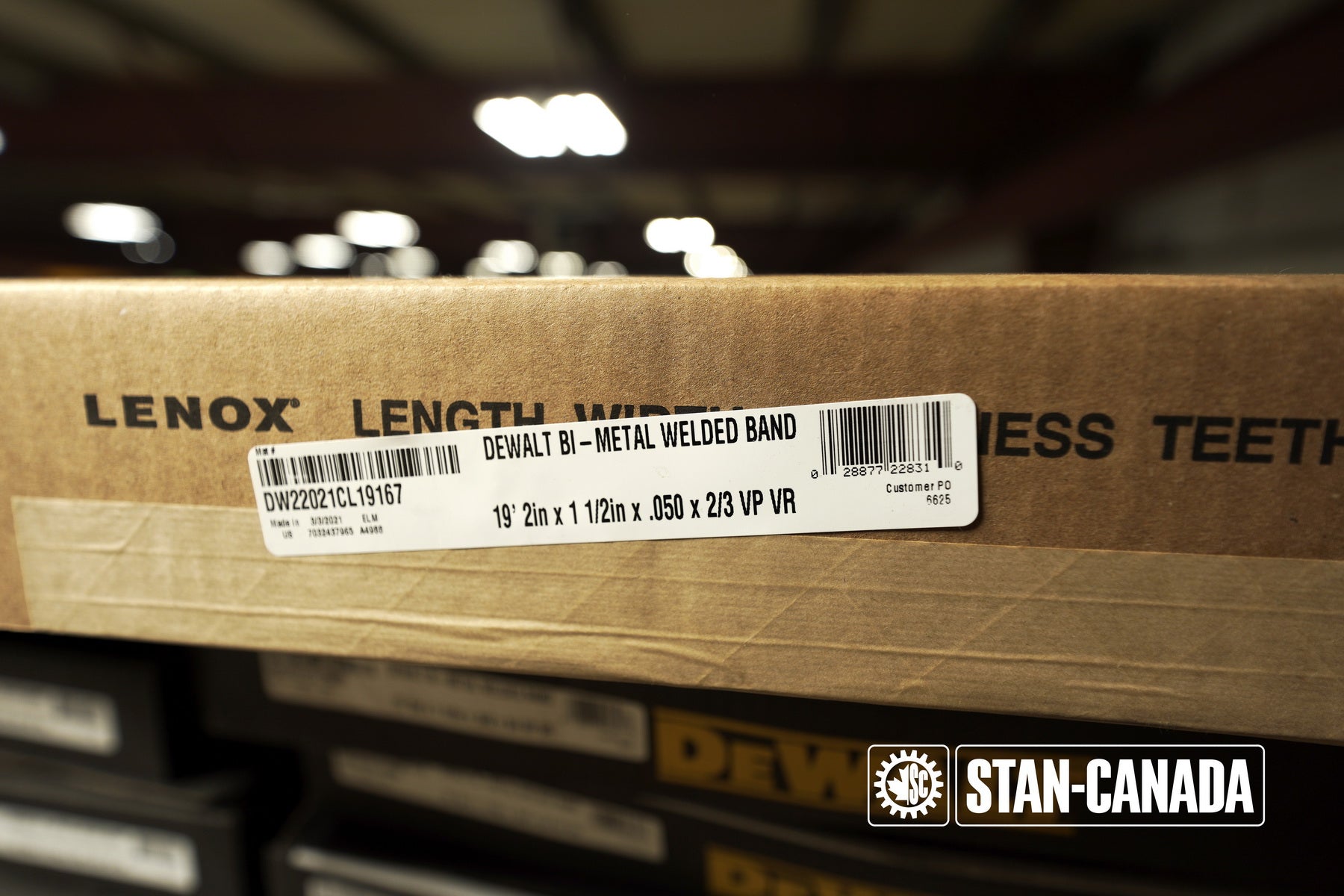 DeWalt Bandsaw Blades - 19ft - Stan Canada