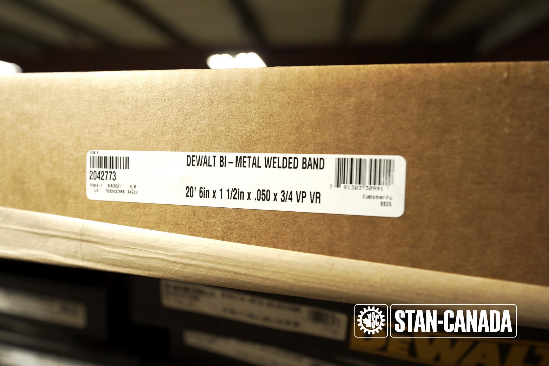 DeWalt Bandsaw Blades - 20ft - Stan Canada