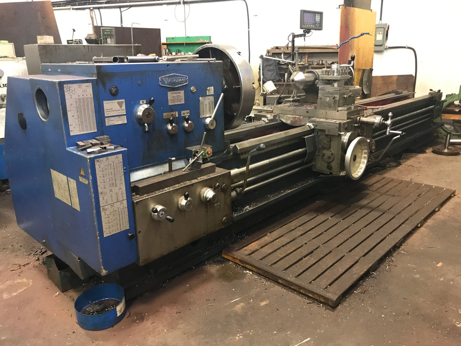 16K40-4000 heavy-duty lathe with 25-inch 4-jaw chuck and DRO – Stan Canada Modern