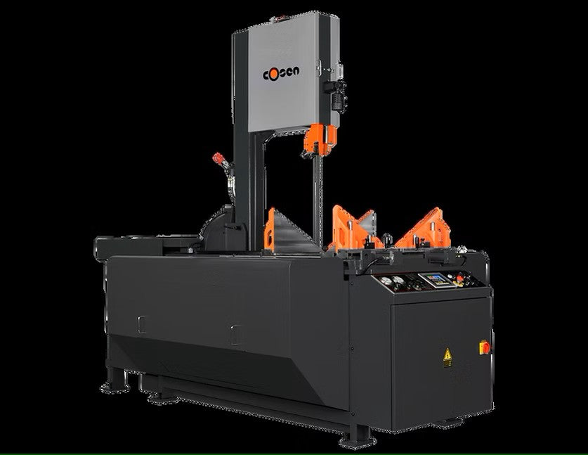 COSEN V-2026NC vertical mitre metal cutting band saw
