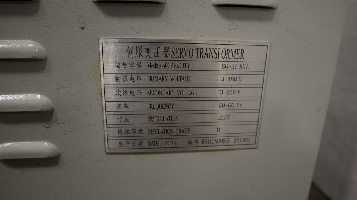 37 KVA - 480V To 220V 3 Phase Isolation-Transformer - Stan Canada