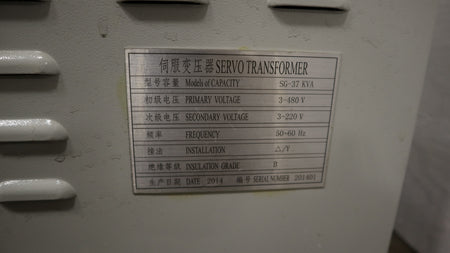 37 KVA - 480V To 220V 3 Phase Isolation-Transformer - Stan Canada