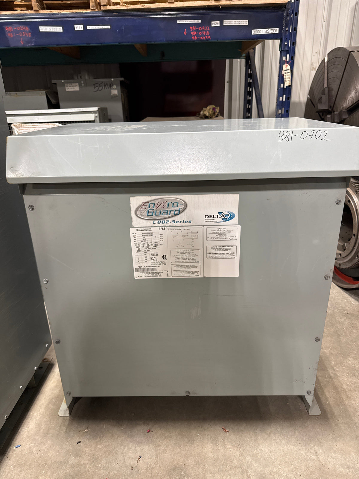 Delta 45 KVA Isolation Transformer