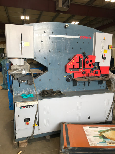 Durmazlar IW 110 BTD Ironworker – 110 Ton Hydraulic Fabrication Machine – Modern