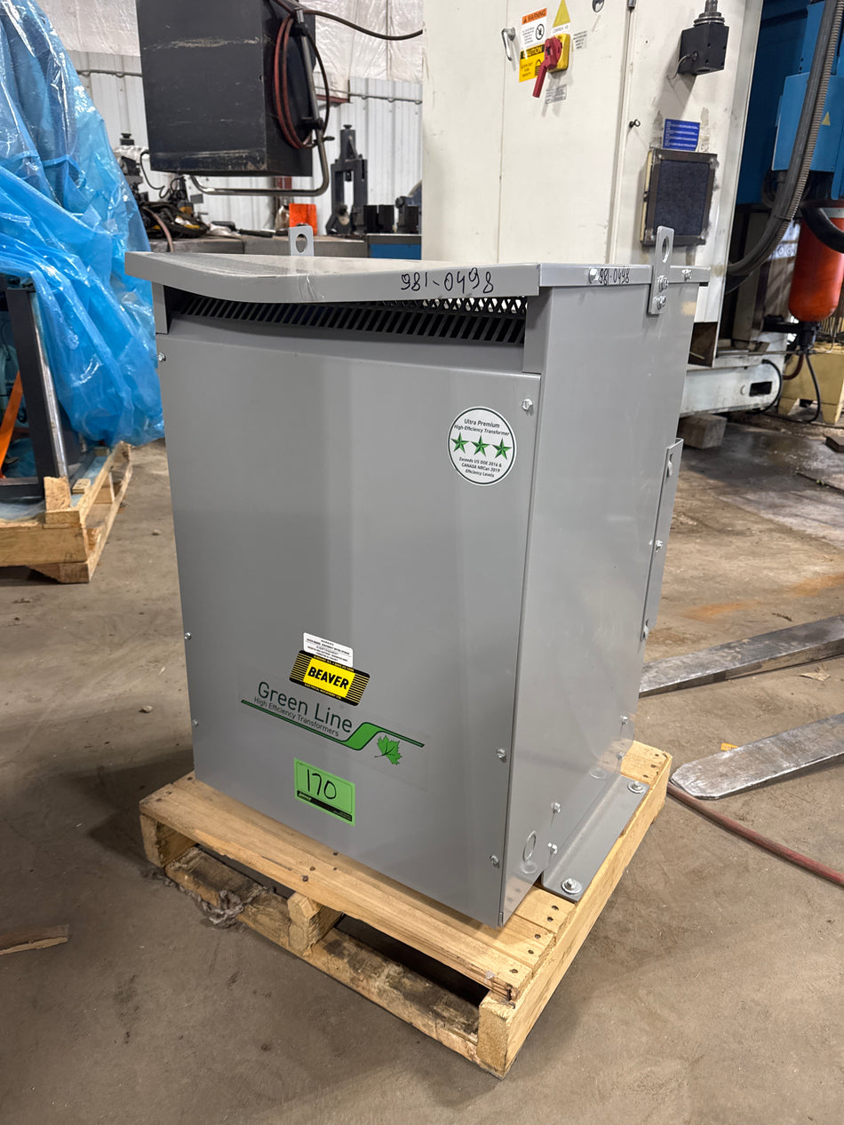 45 KVA - 208ΔV to 400Y/231V 3 Phase Isolation transformer
