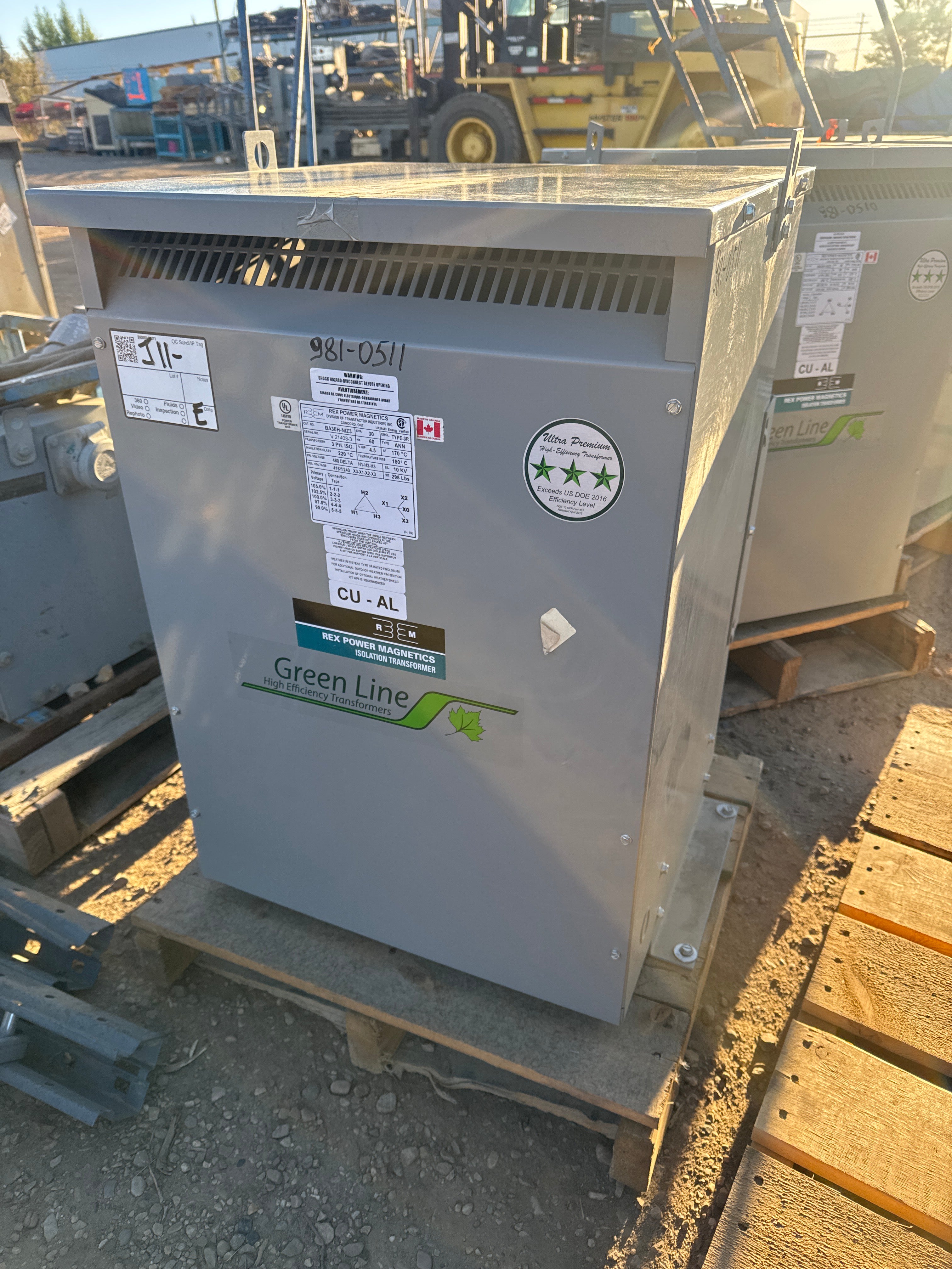✨TRANSFORMER 22-30 30KVA - 480V to 416Y/240V 3 Phase Isolation transformer – Stan Canada