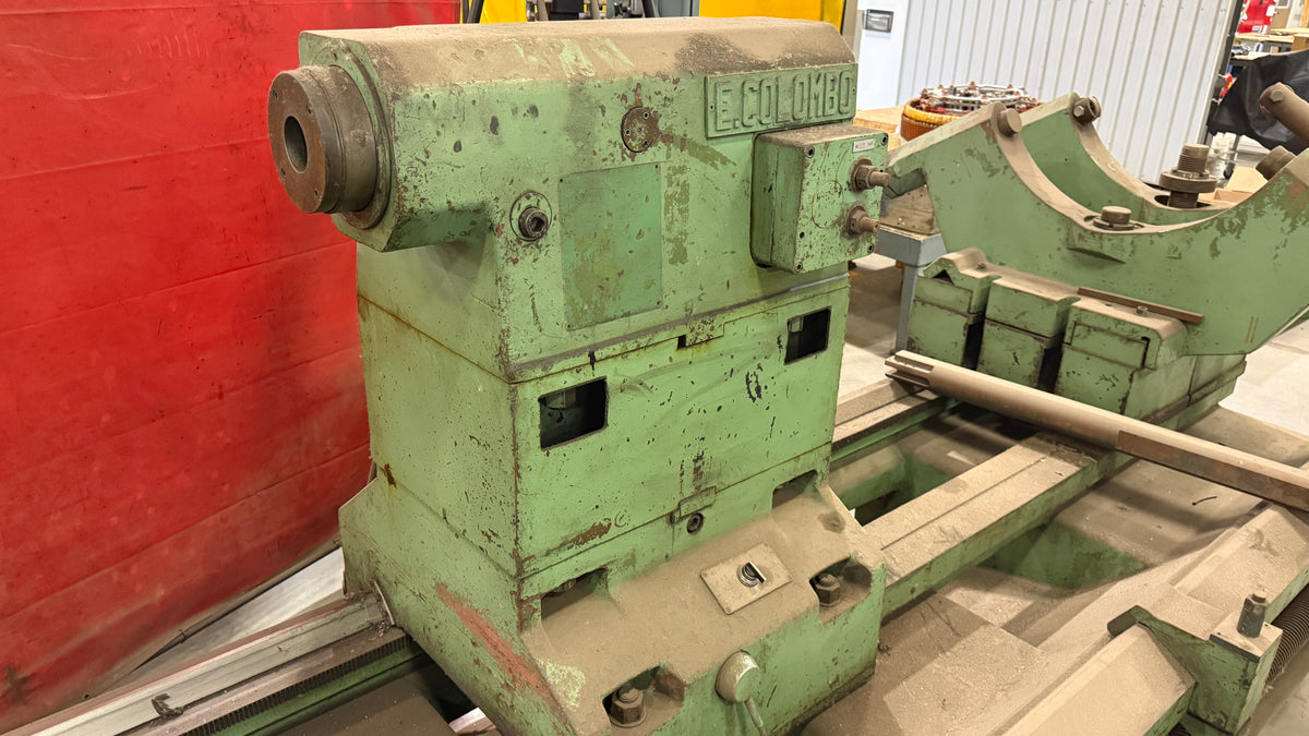 E. Colombo TC-630 engine lathe - Stan Canada