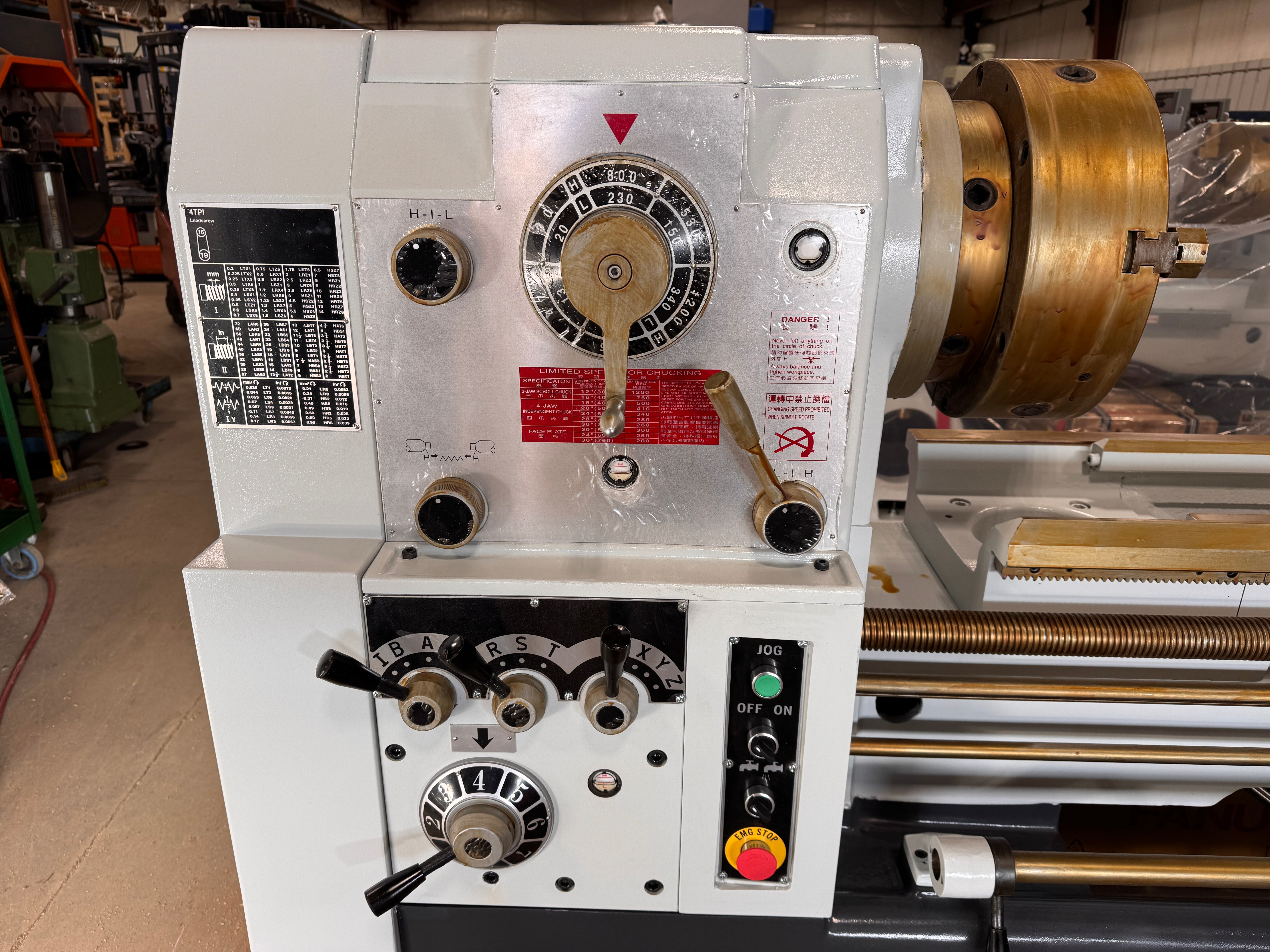 STANKO SL2280 Manual Lathe – 22