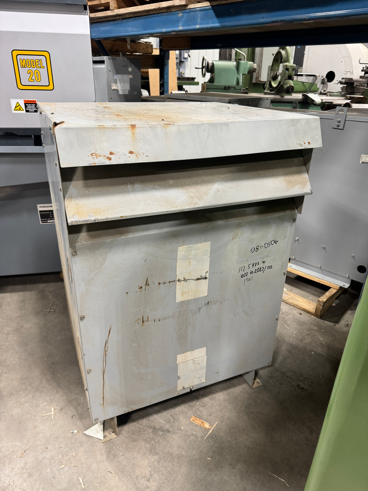 112.5 KVA 600V to 208/120V Isolation Transformer - Stan Canada