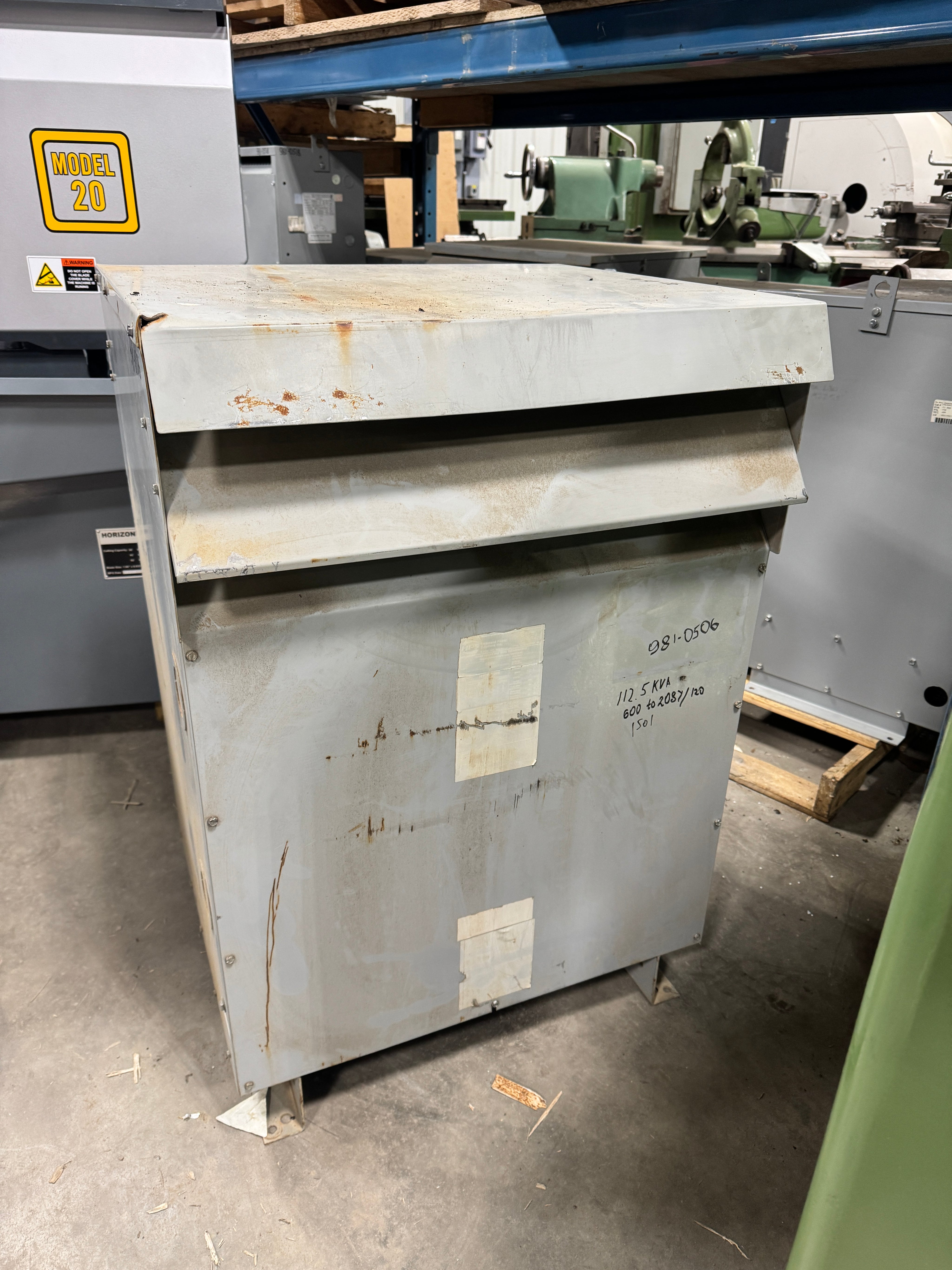 112.5 KVA 600V to 208/120V Isolation Transformer - Stan Canada