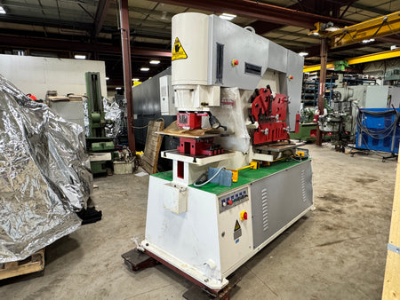 Masteel MIWH-130 Hydraulic Ironworker - Stan Canada