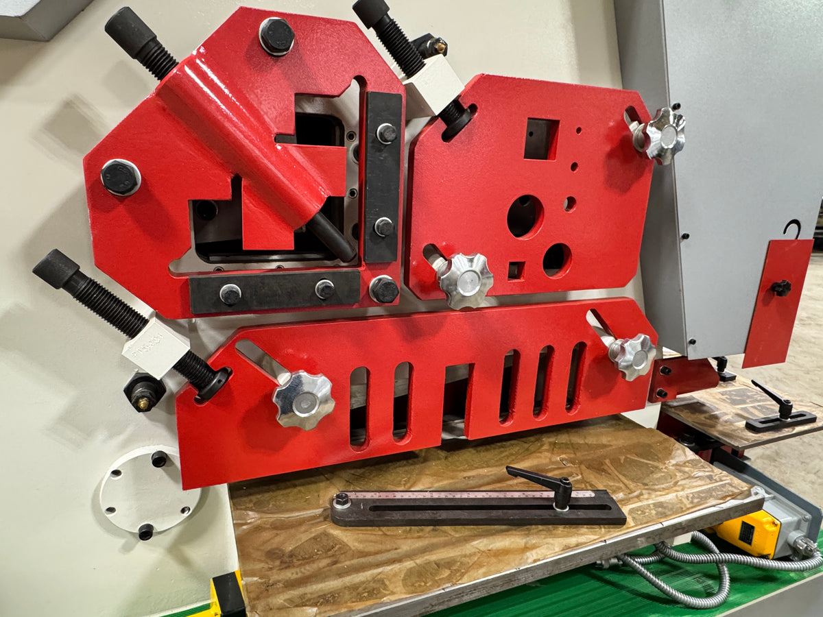 Masteel MIWH-130 Hydraulic Ironworker - Stan Canada