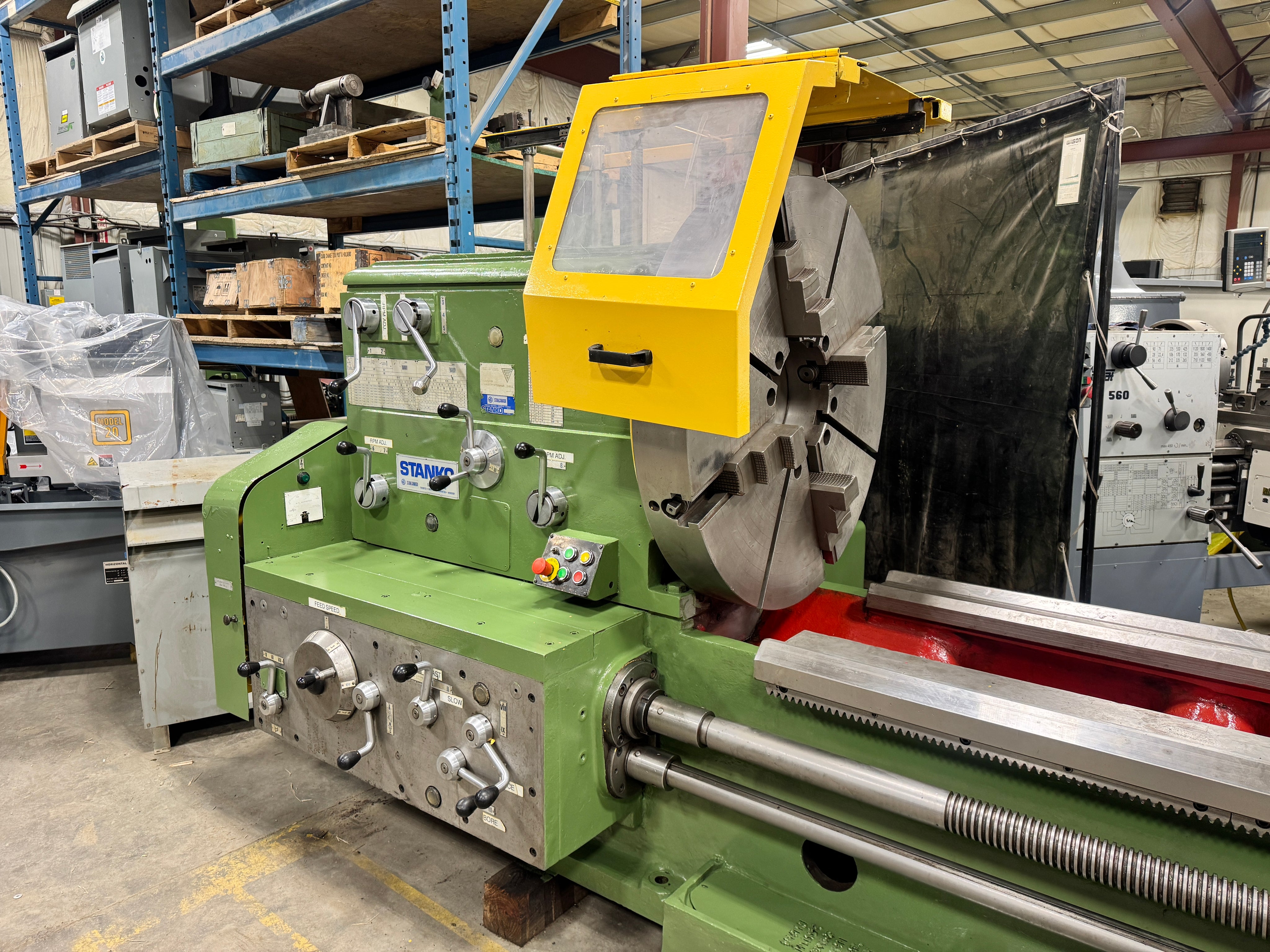 Stanko 1N65 Manual Lathe - Stan Canada
