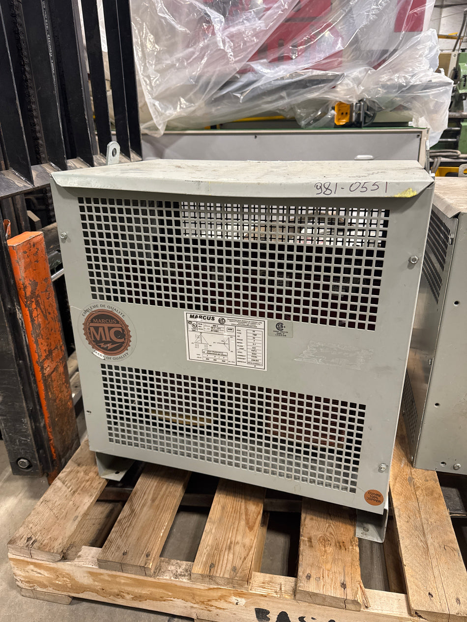 30 KVA - 480V to 208Y/120V 3 Phase Isolated Transformer
