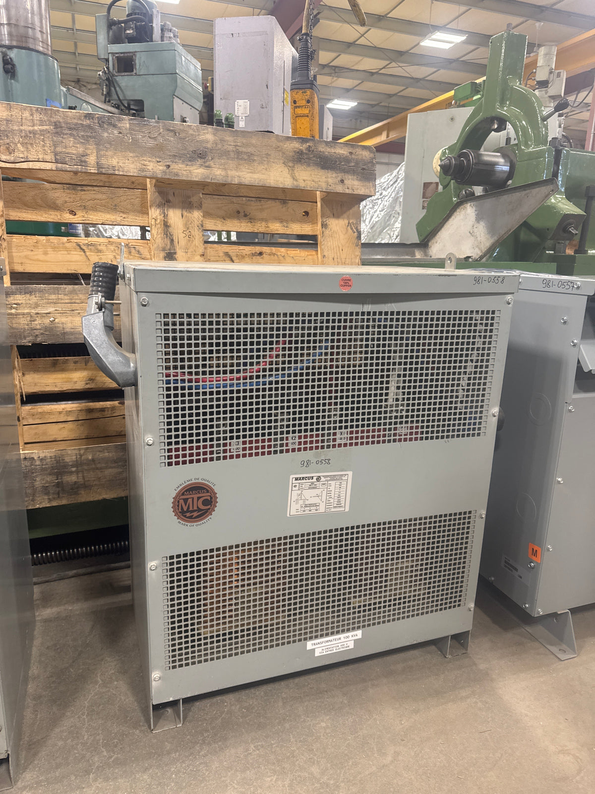 100 KVA 600V to 400Y/231Isolation Transformer - Stan Canada