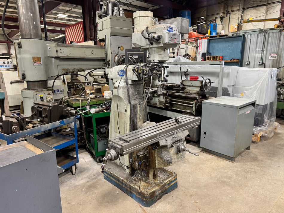 ACRA AM2V Vertical Milling Machine w/ 3-Axis DRO – Taiwan Mil - Stan Canada