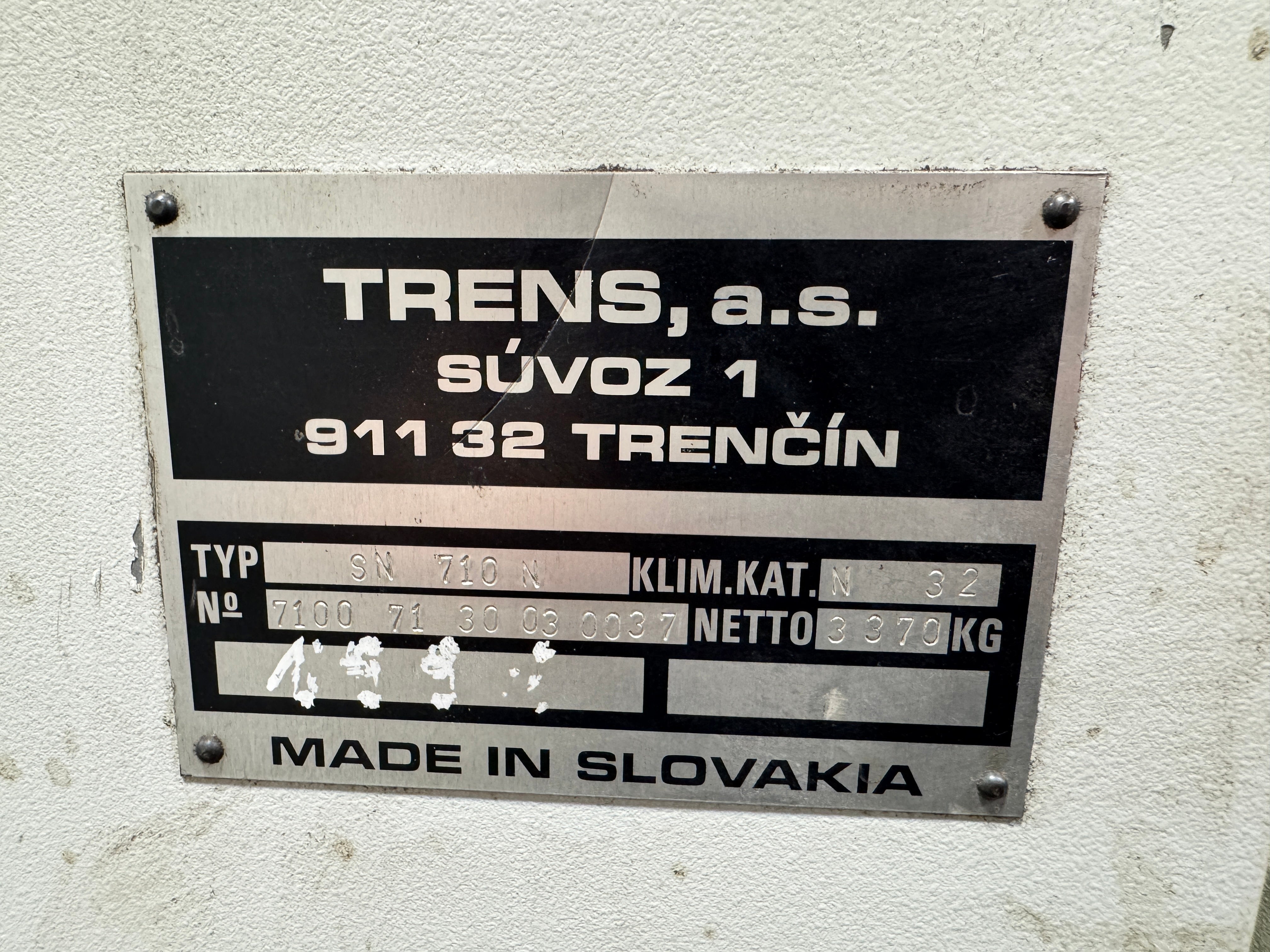 TRENS SN 710N Heavy Duty Engine Lathe 28" x 120" w/ DRO - Stan Canada
