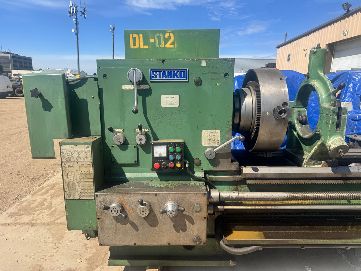 STANKO RT783 Heavy Duty Engine Lathe 32” x 120” - Stan Canada