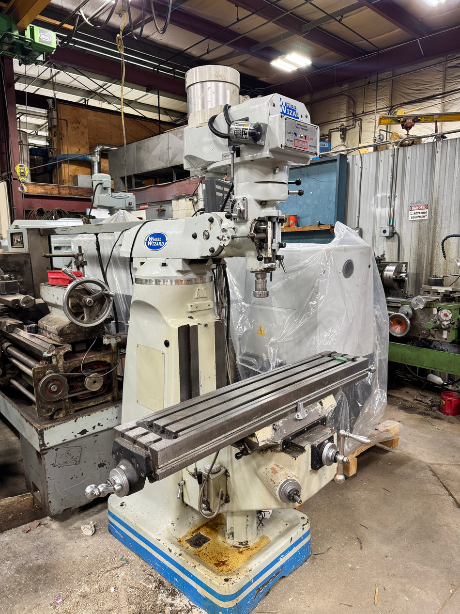 ACRA AM2V Vertical Milling Machine w/ 3-Axis DRO – Taiwan Mil
