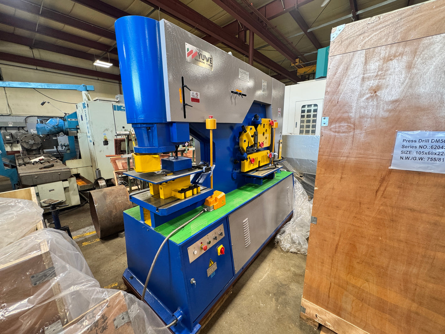 140 Ton Dual Hydraulic Ironworker