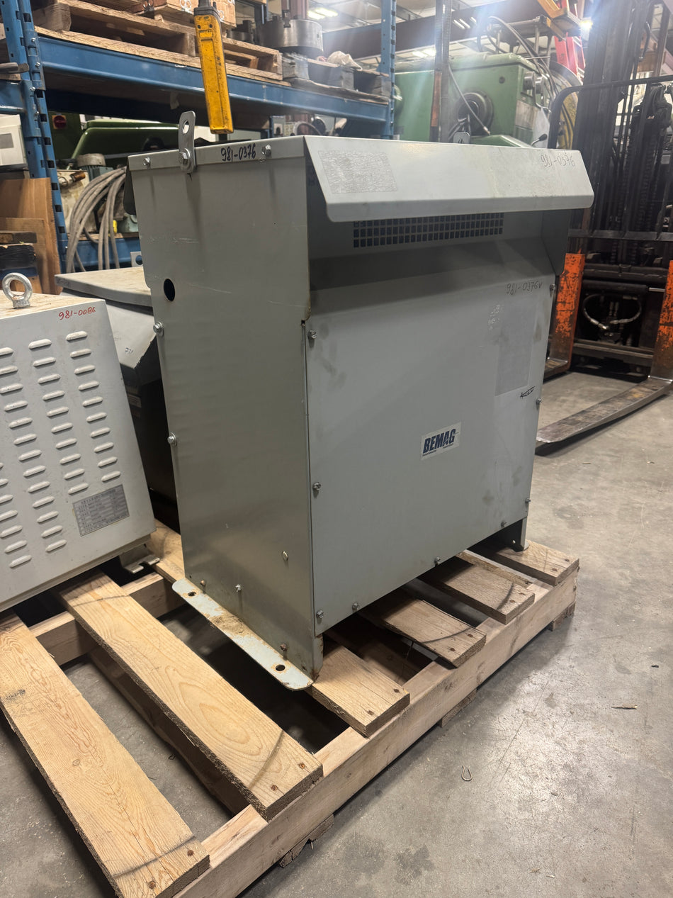 75 KVA 600 to 208/120Y Isolation Multi-tap Transformer