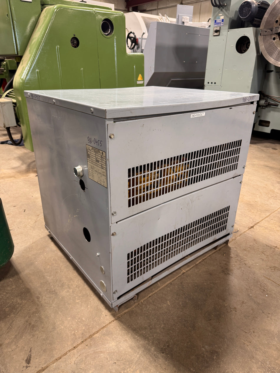 112.5 KVA 600V to 416Y/240V Isolation Transformer