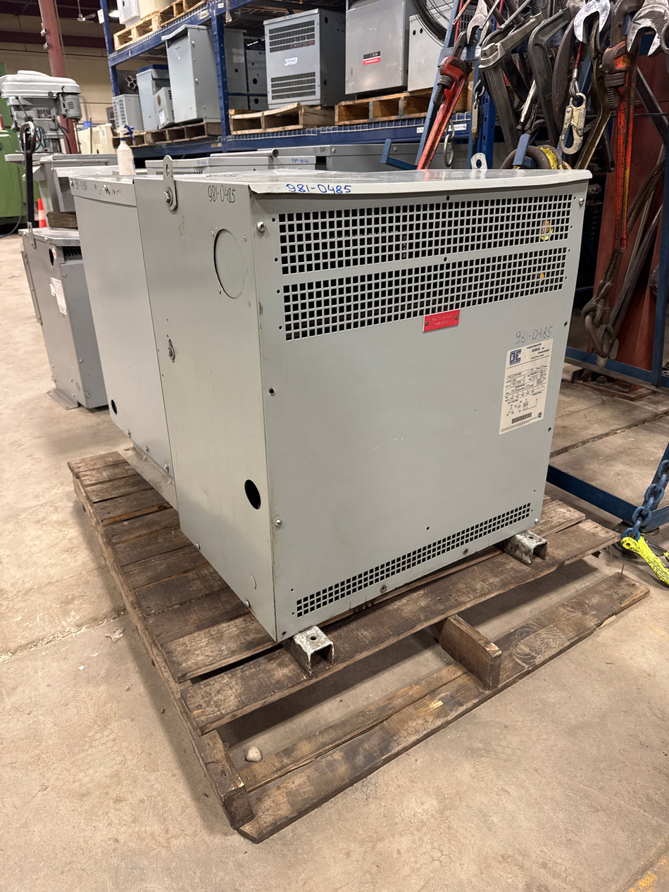 75 KVA - 480V to 208Y/12V 3 Phase Isolation transformer