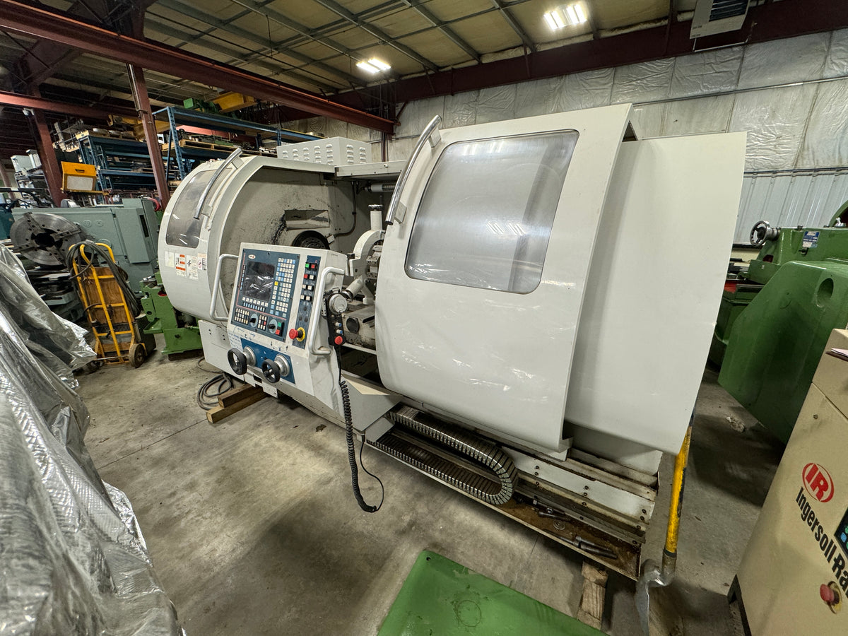 Modern BNC 2260XL CNC Lathe with 22-inch Swing, 60-inch Centers, and 4.1-inch Bore Modern