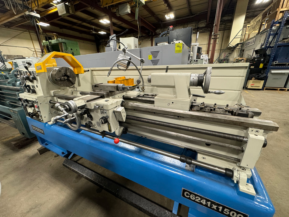 Modern C6241x1500 Lathe with 16-inch Swing and 60-inch Centers Modern