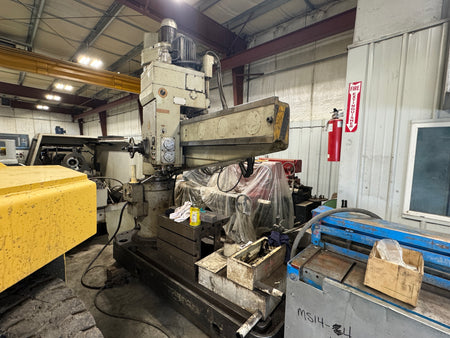 Stanko 2M55 Radial Arm Drill with MT5 Spindle and 72-inch Arm Modern