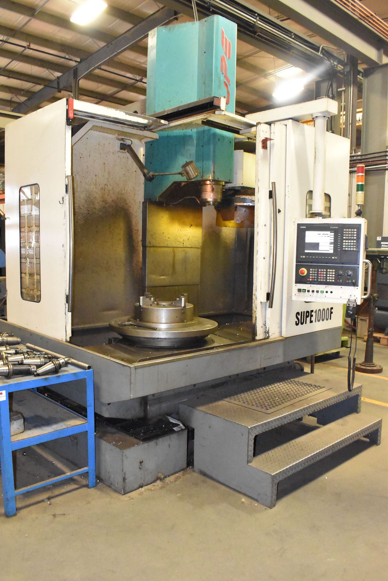 Supe-1000F CNC high-speed machining center with CAT 50 spindle and 800 mm rotary table – Stan Canada Modern