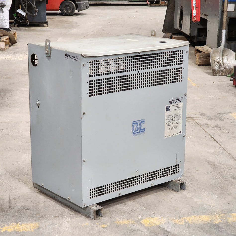 60 KVA 480H to 231/400X 3 Phase Isolation Multi-tap Transformer