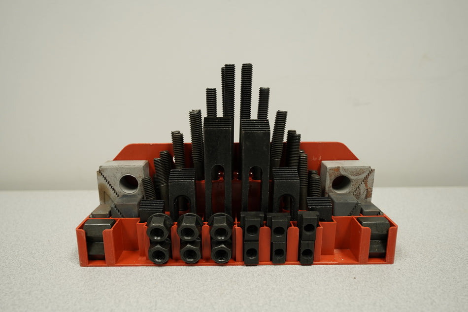 58 Pieces T-Slot Clamping Set