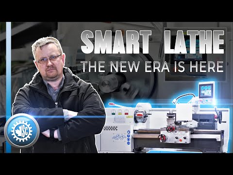 We have a new & used lathe for sale in our machine shop in Edmonton Alberta Canada. Smart Lathe is our new line of manual lathes that are made to simplify work with programmable threading without G-Code (CNC) required. Variable speed and touch screen settings so you don't need to crank a lot of handles. Stan Canada Industrial Machine Tools Inc